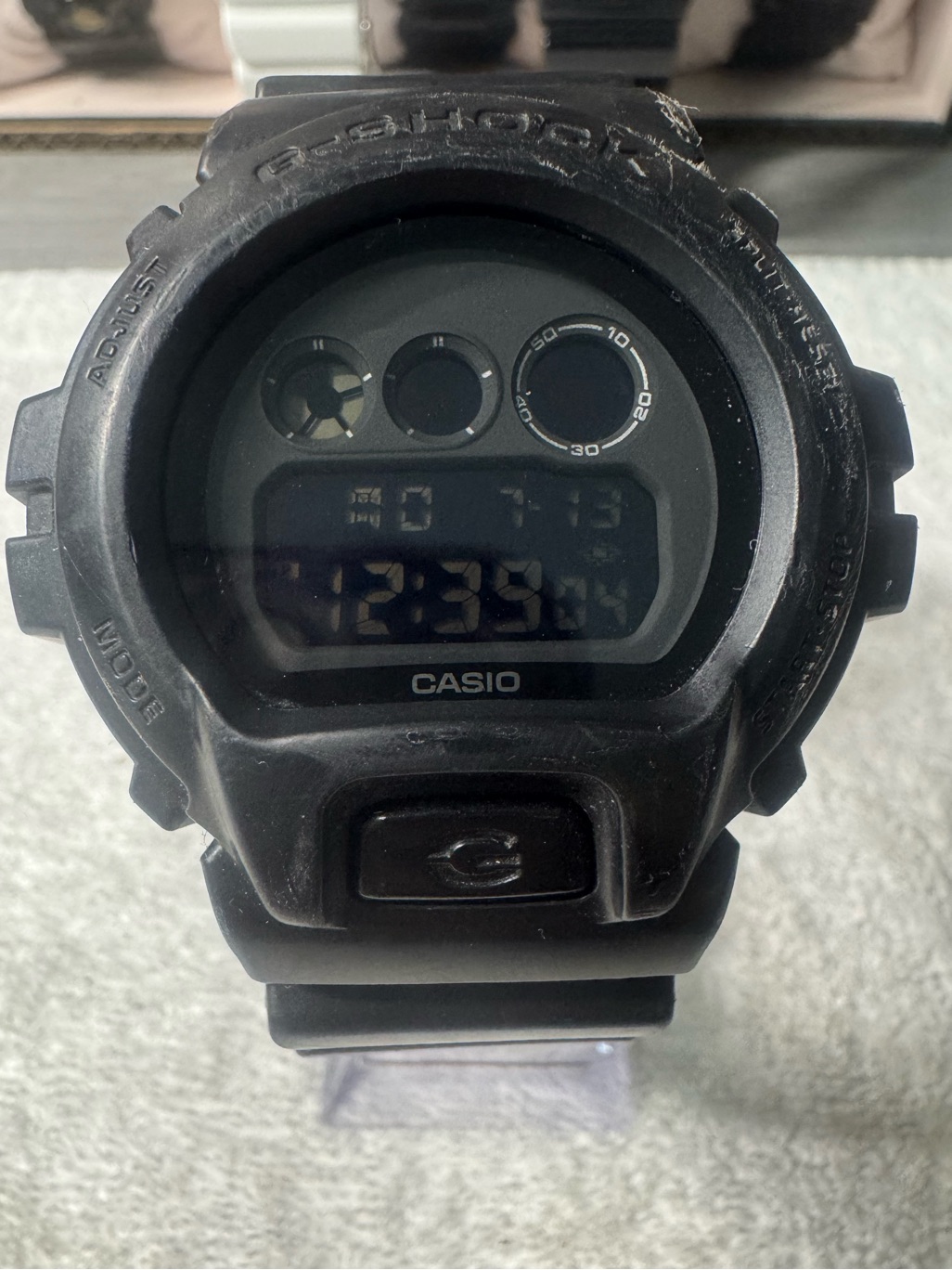 Casio Black Digital GShock Style Sports Watch Casio Black Digital GShock Style Sports Watch